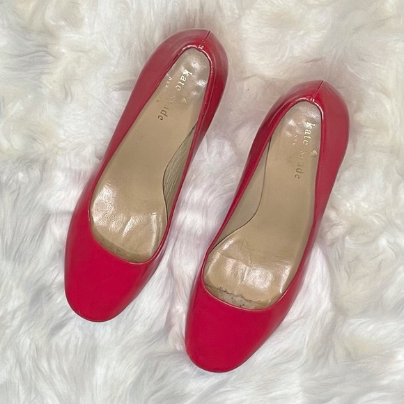 Kate Spade Pink Patent Leather Heels 👠 - Picture 3 of 6